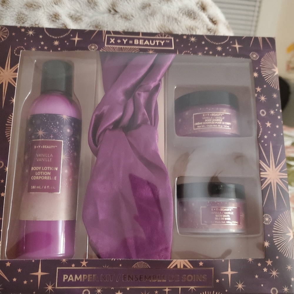 x+y= Beauty Pamper Kit